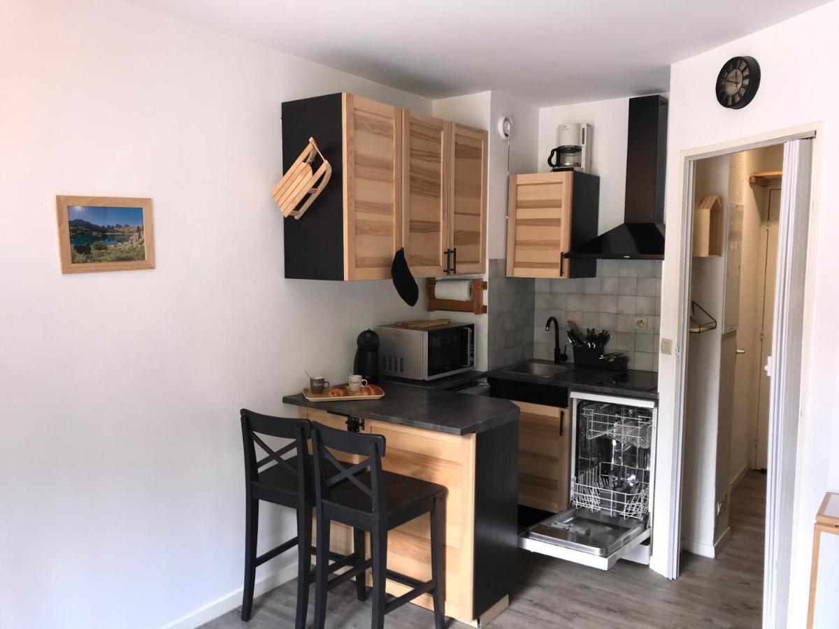 Studio Chaleureux A La Foux D'Allos Exterior foto