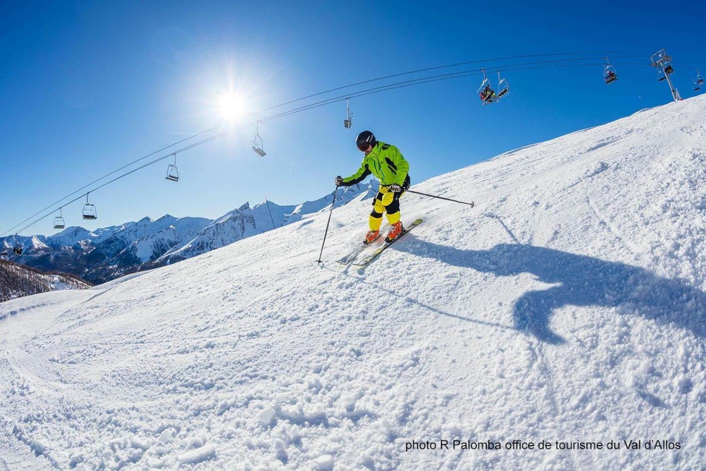 Studio Chaleureux A La Foux D'Allos Exterior foto