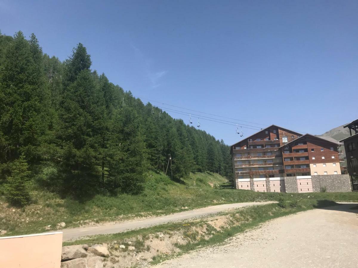 Studio Chaleureux A La Foux D'Allos Exterior foto